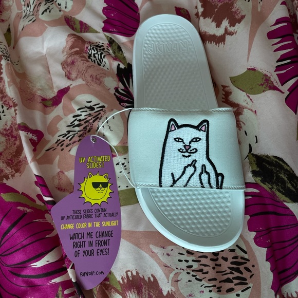 Ripndip Shoes - RIPNDIP cat color changing slides